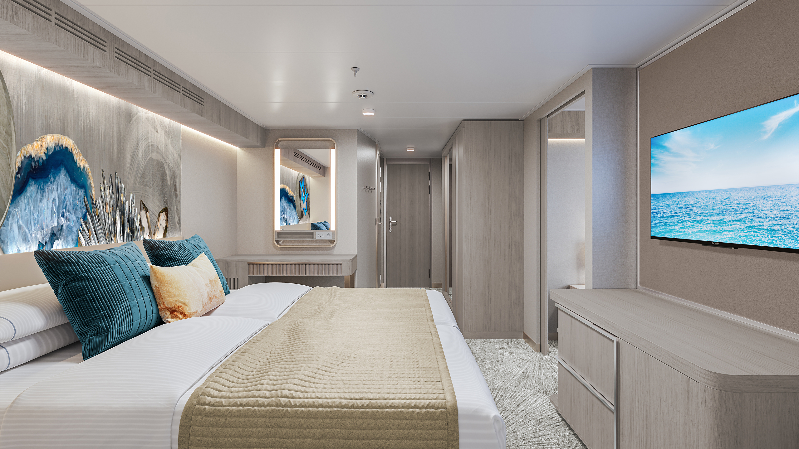 Club Balcony Suite cabin
