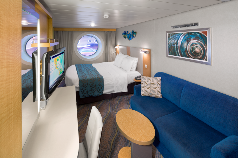 Outside/Oceanview 1K cabin