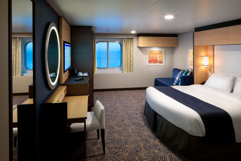 Outside/Oceanview 3M cabin