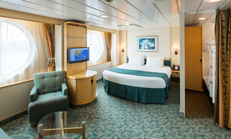 Outside/Oceanview 1K cabin