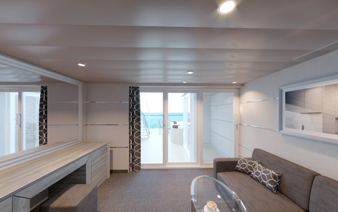 MSC Yacht Club Duplex Suite with Jacuzzi cabin