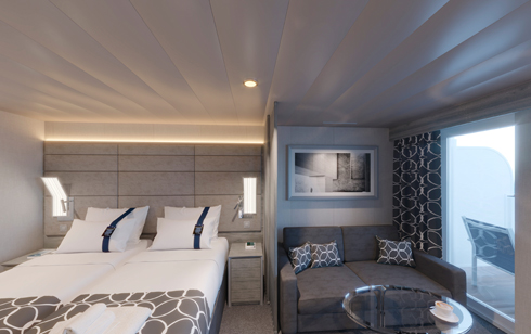 MSC Yacht Club Deluxe Suite cabin