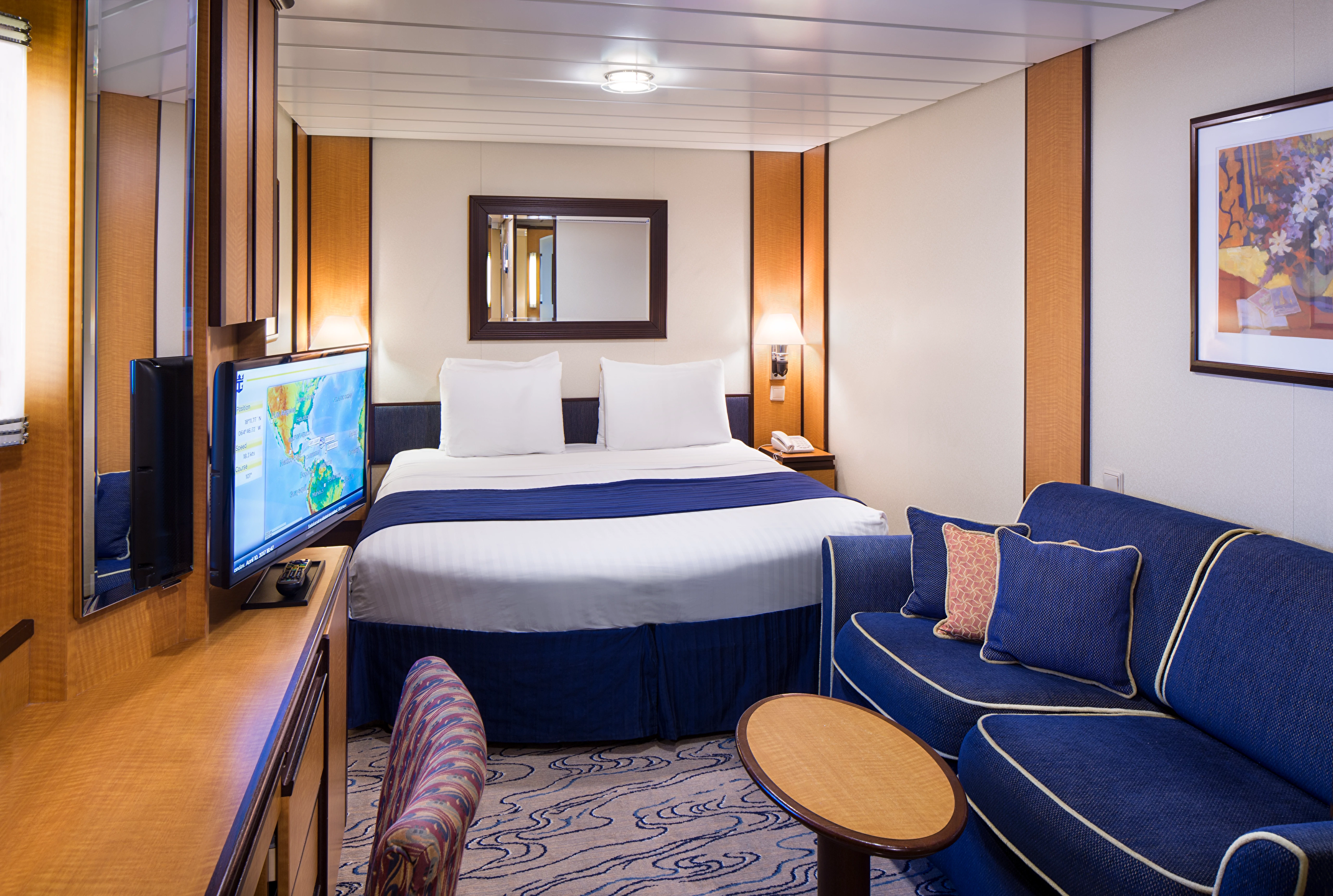Inside 5V cabin