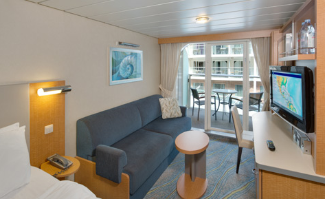 Balcony 1J cabin