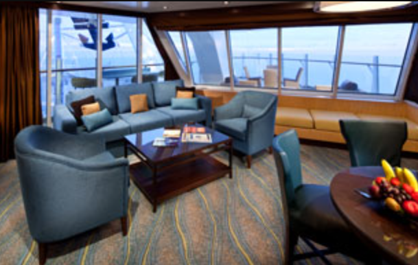 Spacious AquaTheater Suite Lg Balcony - 2 bedrooms cabin