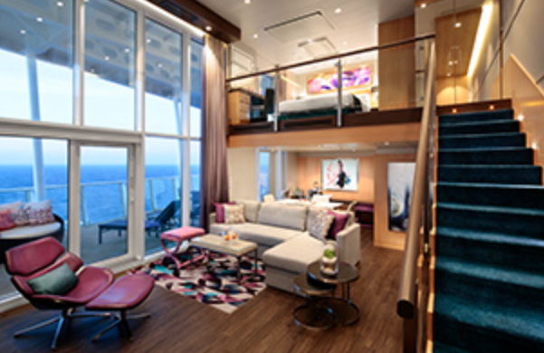 AquaTheater Suite with Large Balcony - 2 Bedrooms cabin
