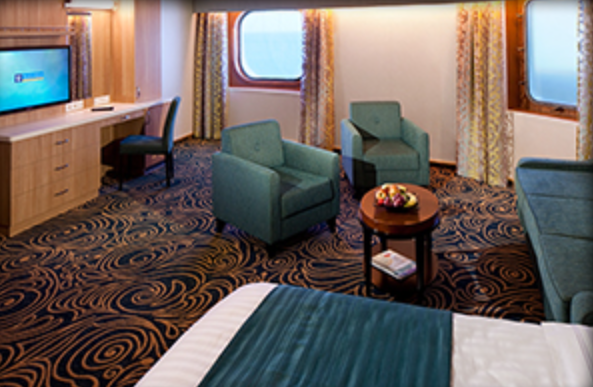 Ocean View Suite (No Balcony) cabin
