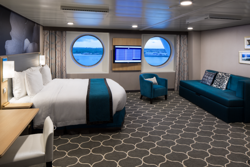 Outside/Oceanview 1K cabin