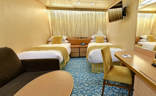 Inside G cabin