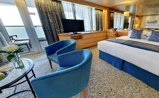 Premier Suite Wheelchair Adapted cabin