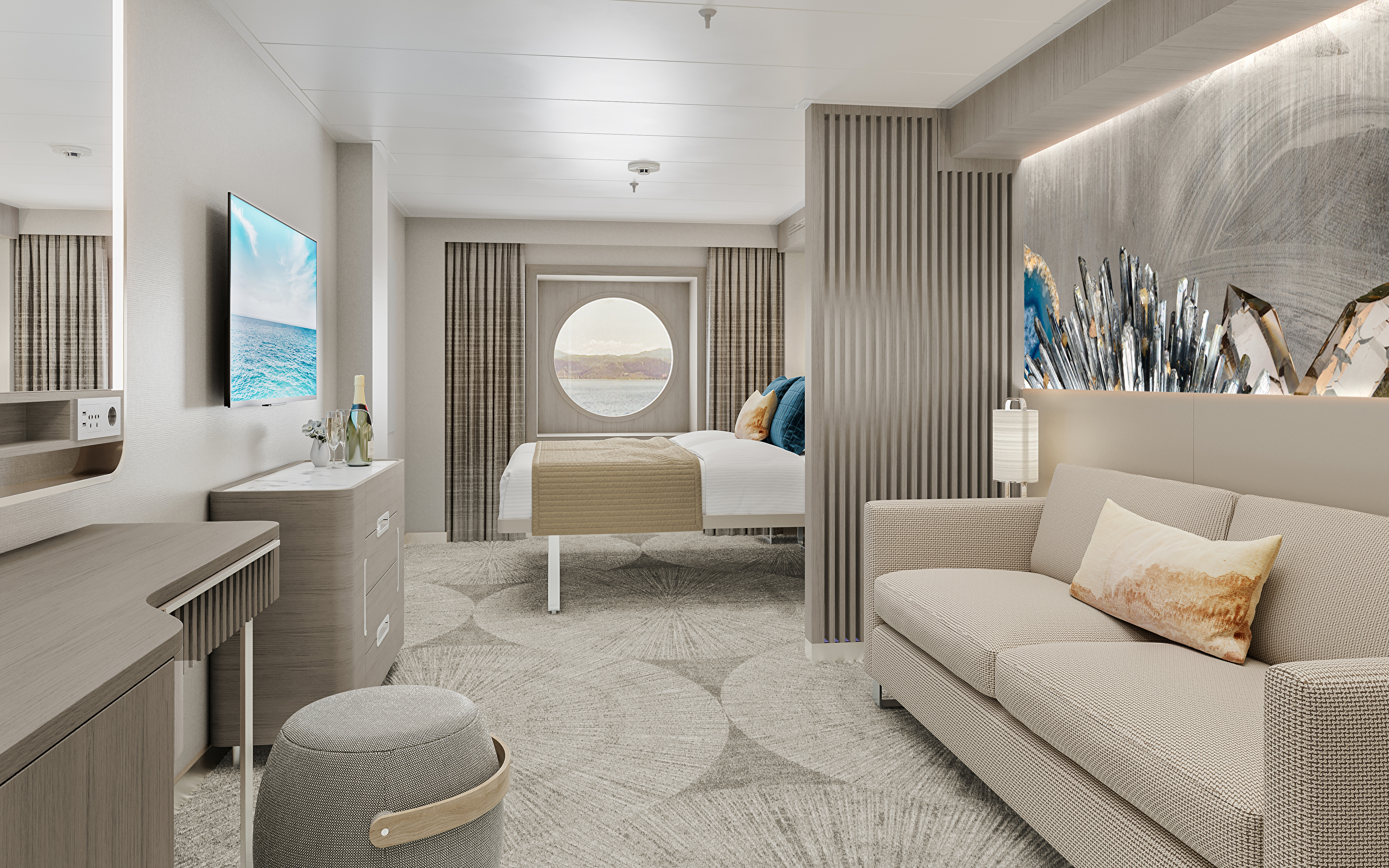 Outside/Oceanview T1 cabin