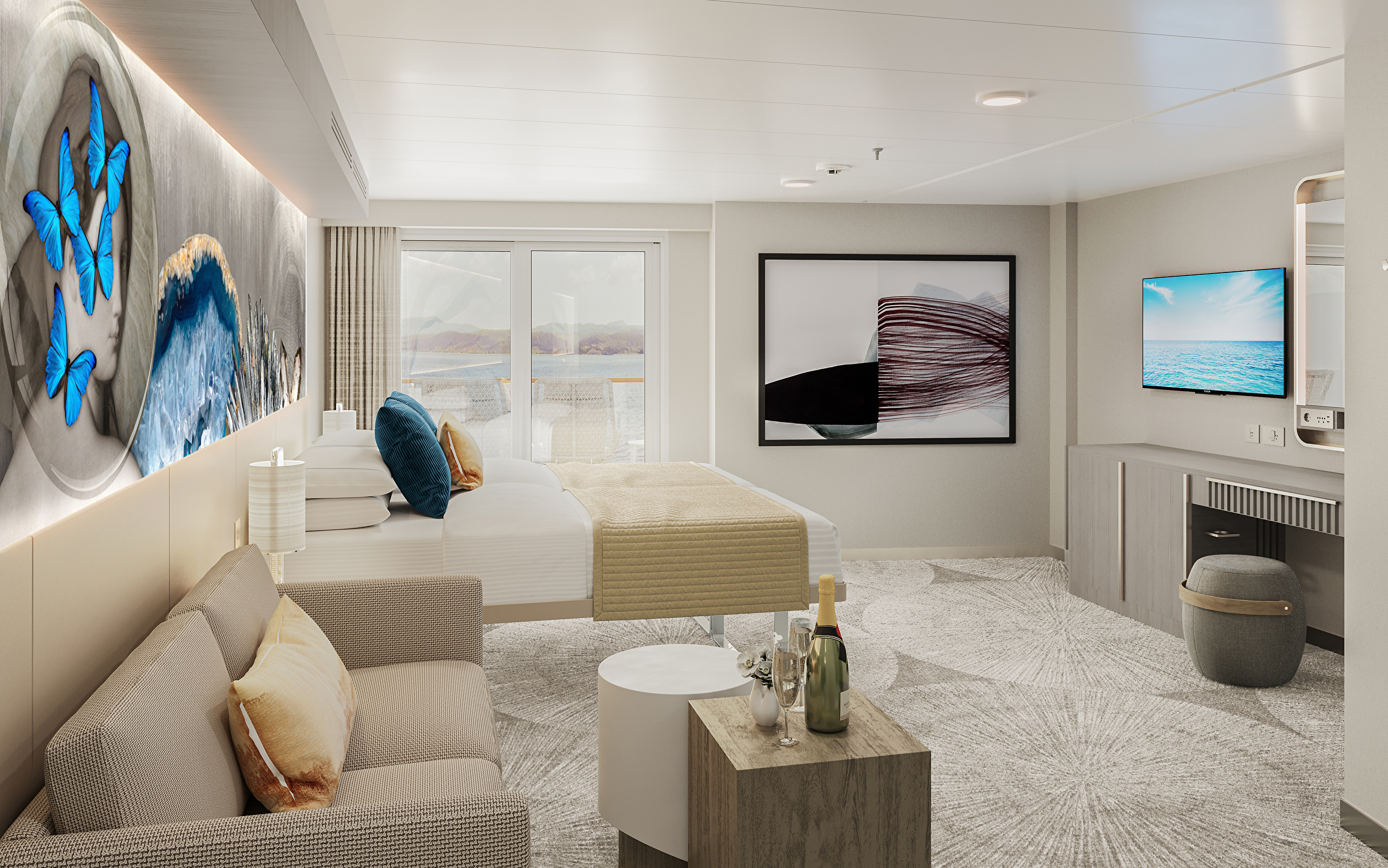 Family Suite With Large Balcony cabin