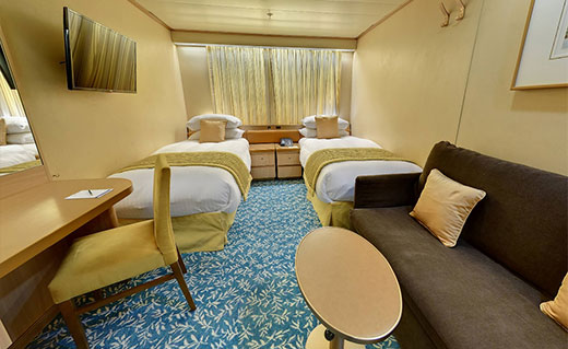 Inside IS cabin