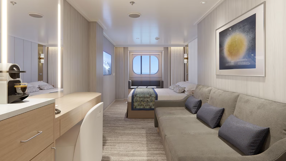 Outside/Oceanview O2 cabin