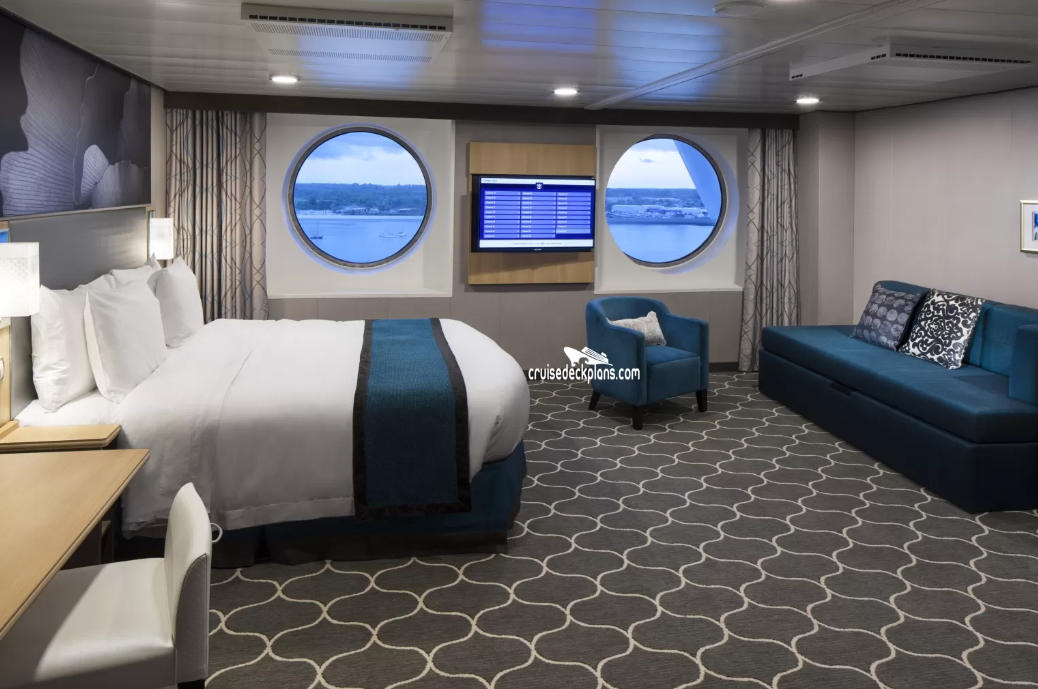Outside/Oceanview 1K cabin
