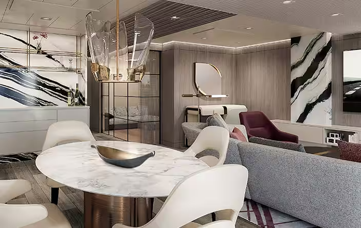 Oceania Suite cabin