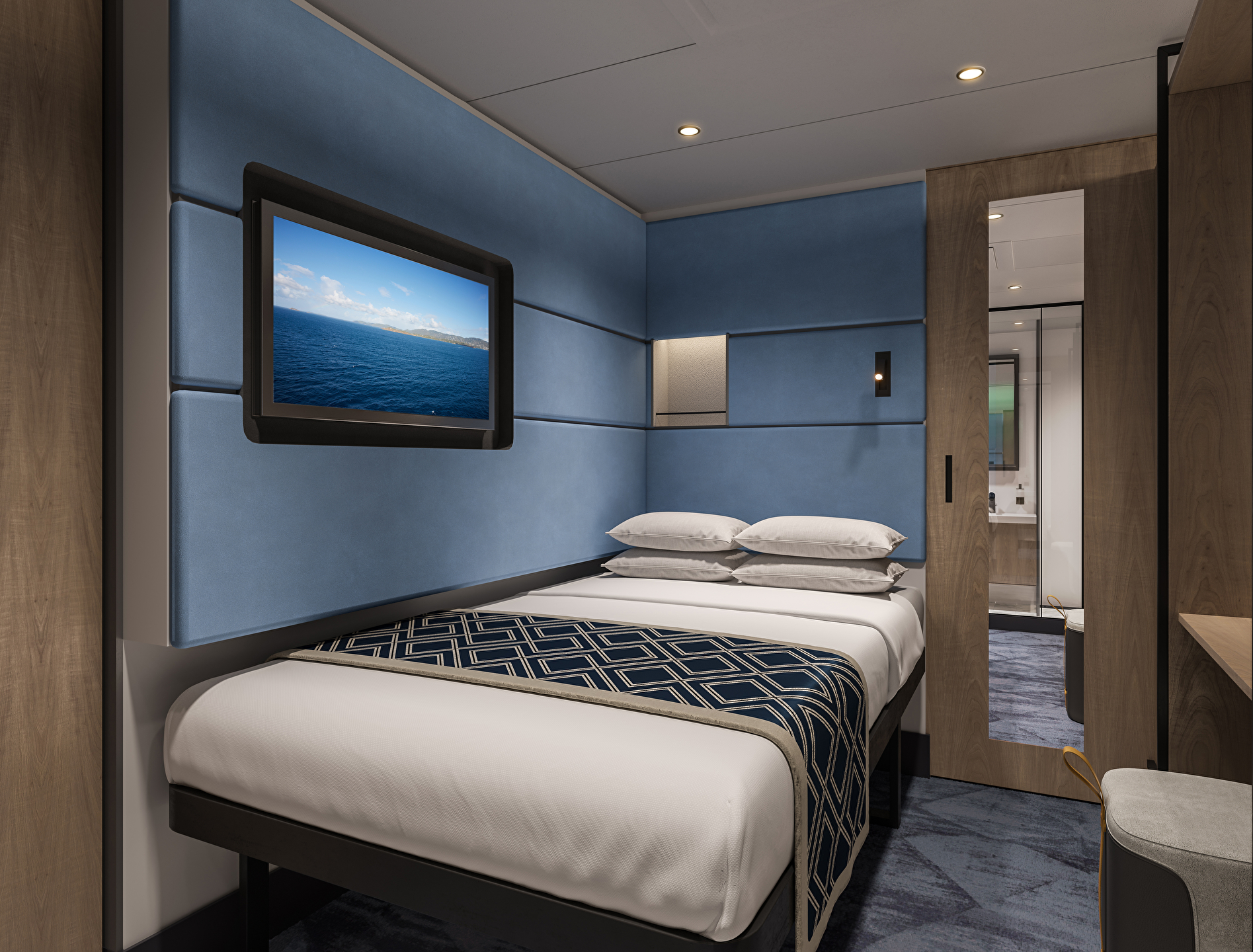 Outside/Oceanview T1 cabin