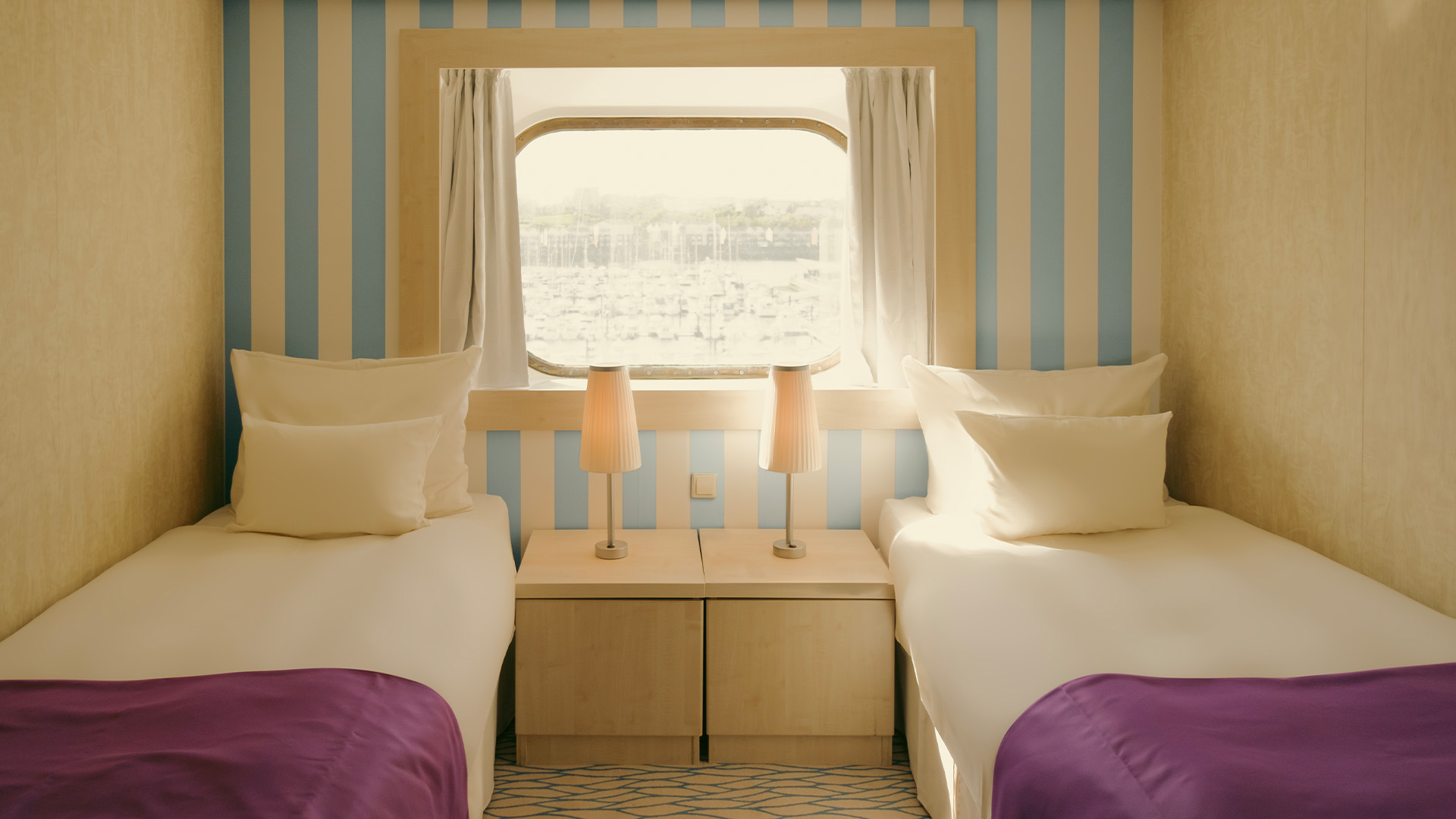 Ocean View Cabin - Obstructed View (Midship - Deck 7) cabin