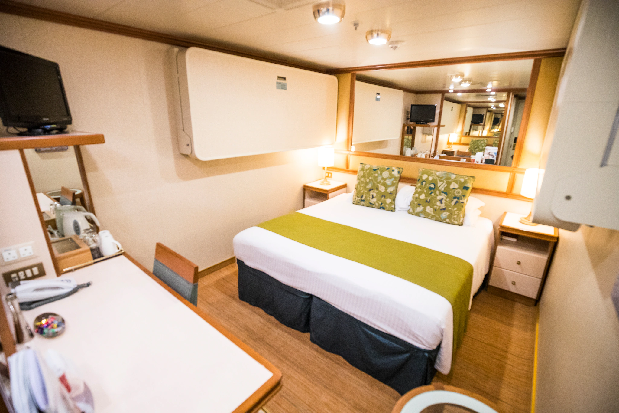 Inside cabin