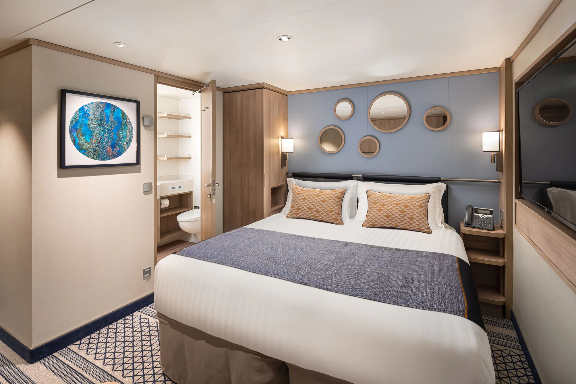 Inside cabin