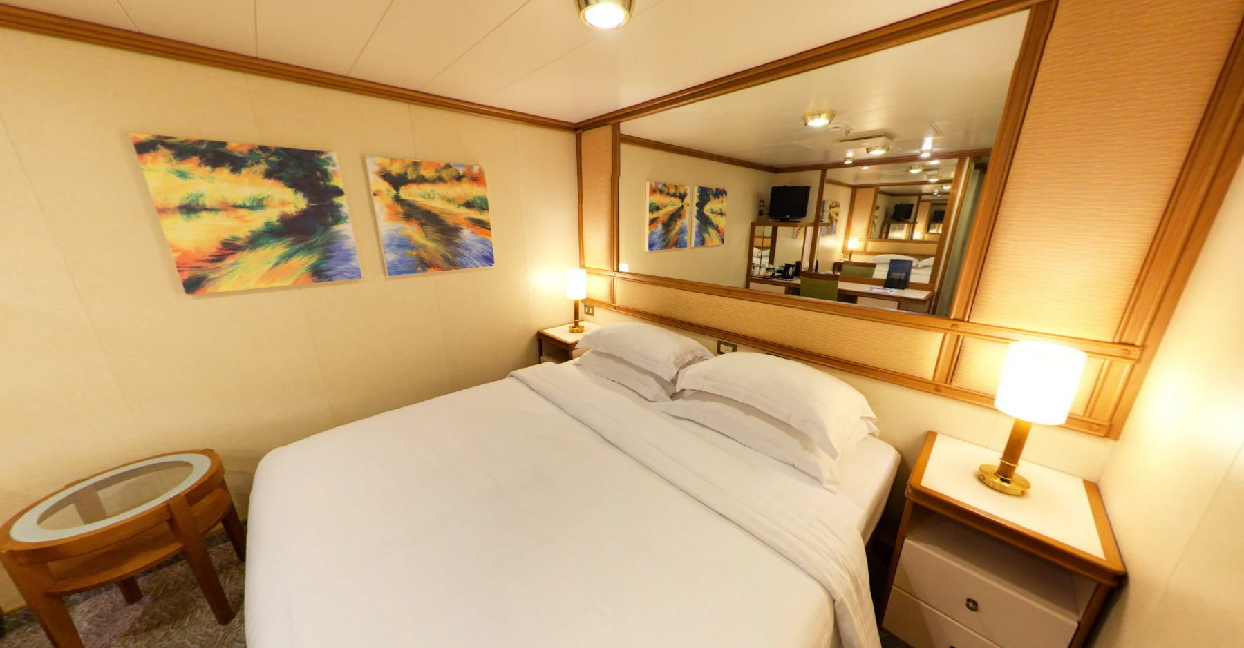 Inside cabin