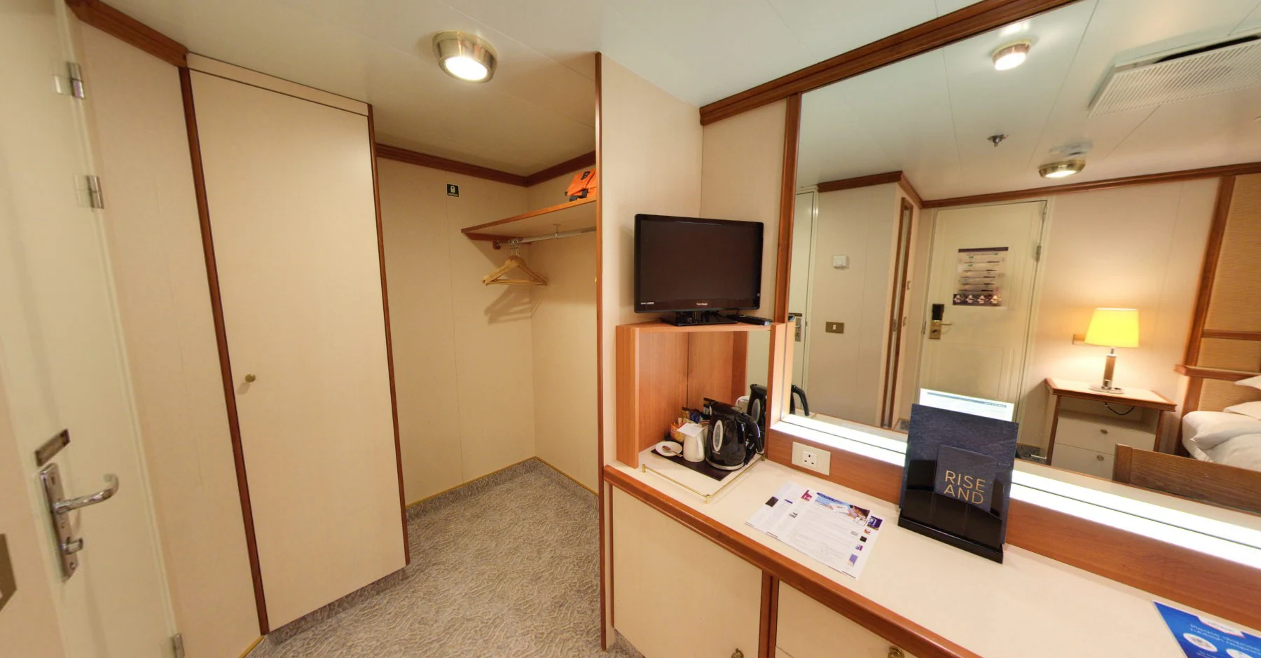 Inside SC cabin