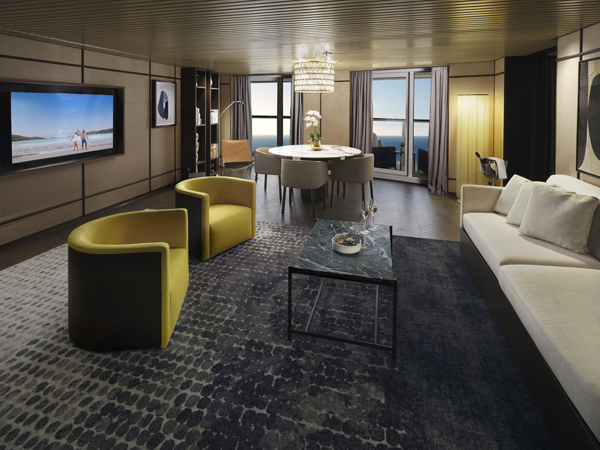 Club Balcony Suite cabin