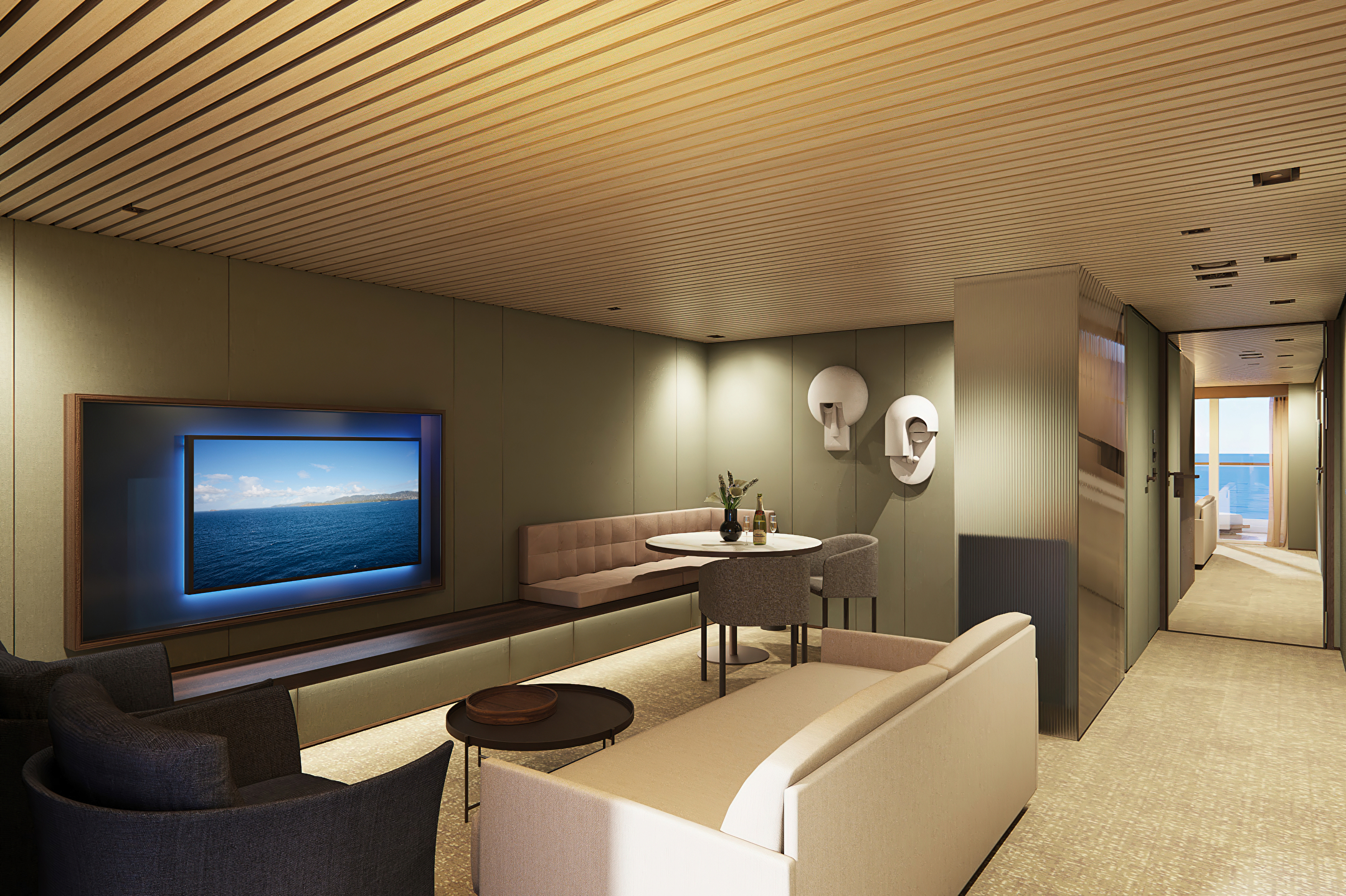Club Balcony Suite cabin