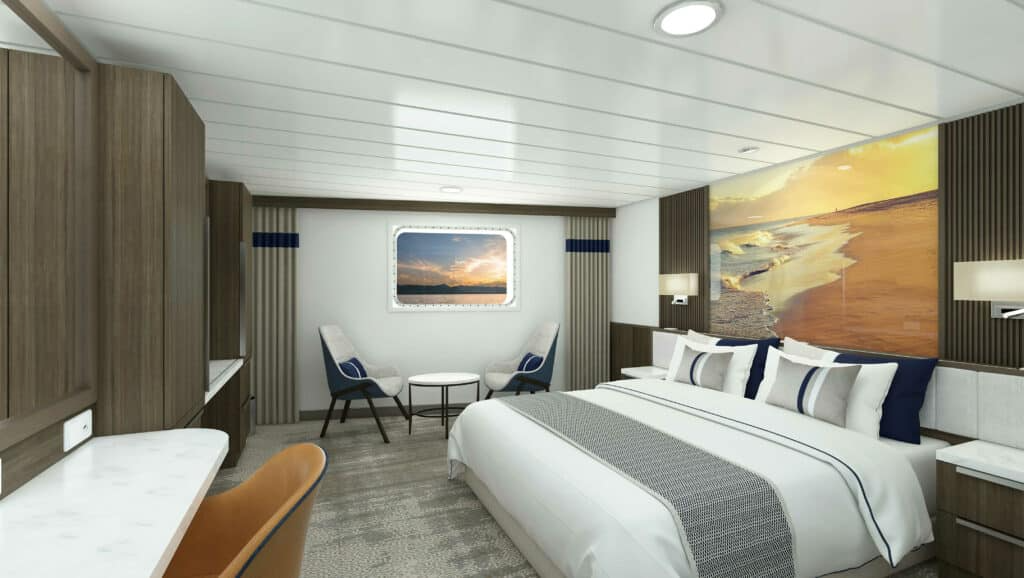Aurora Stateroom Twin cabin
