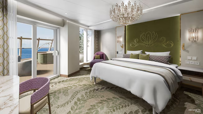 Concierge Royal Suite with Oceanview Verandah cabin