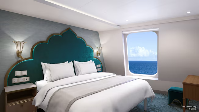 Concierge 1-Bedroom Oceanview Suite cabin