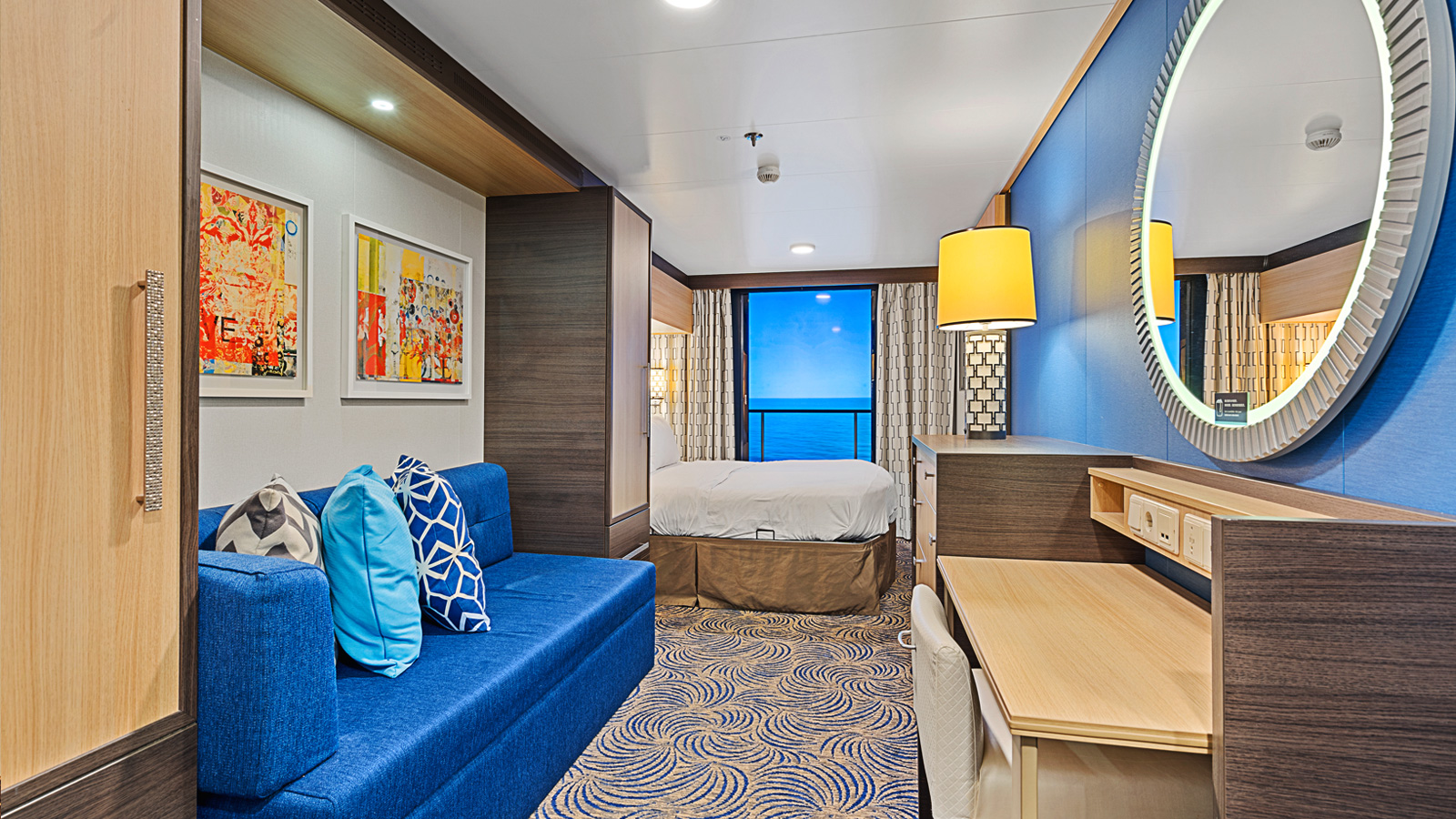 Inside 2W cabin