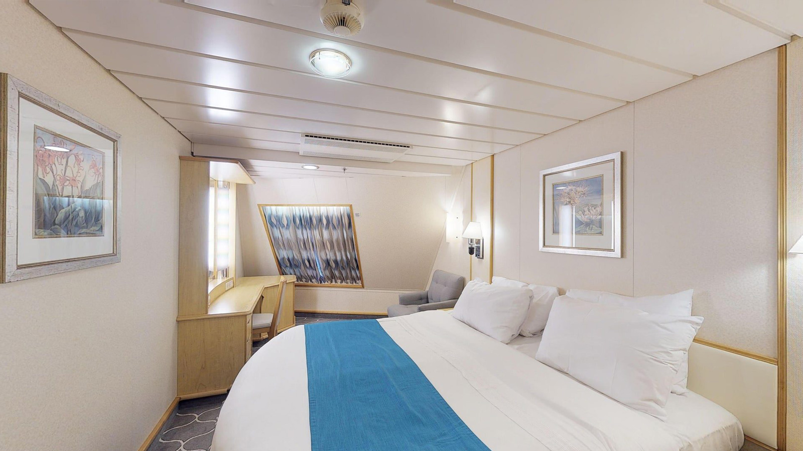 Ocean View Quad Guaranteed cabin