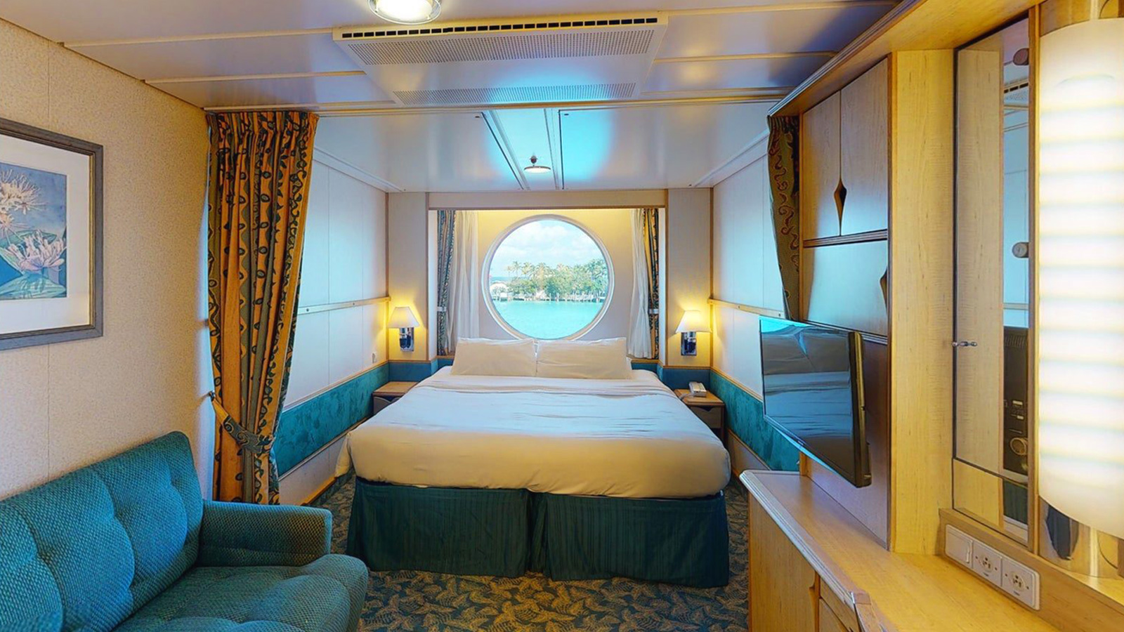 Ocean View Quad Guaranteed cabin