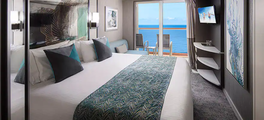 Aft-Facing Balcony cabin