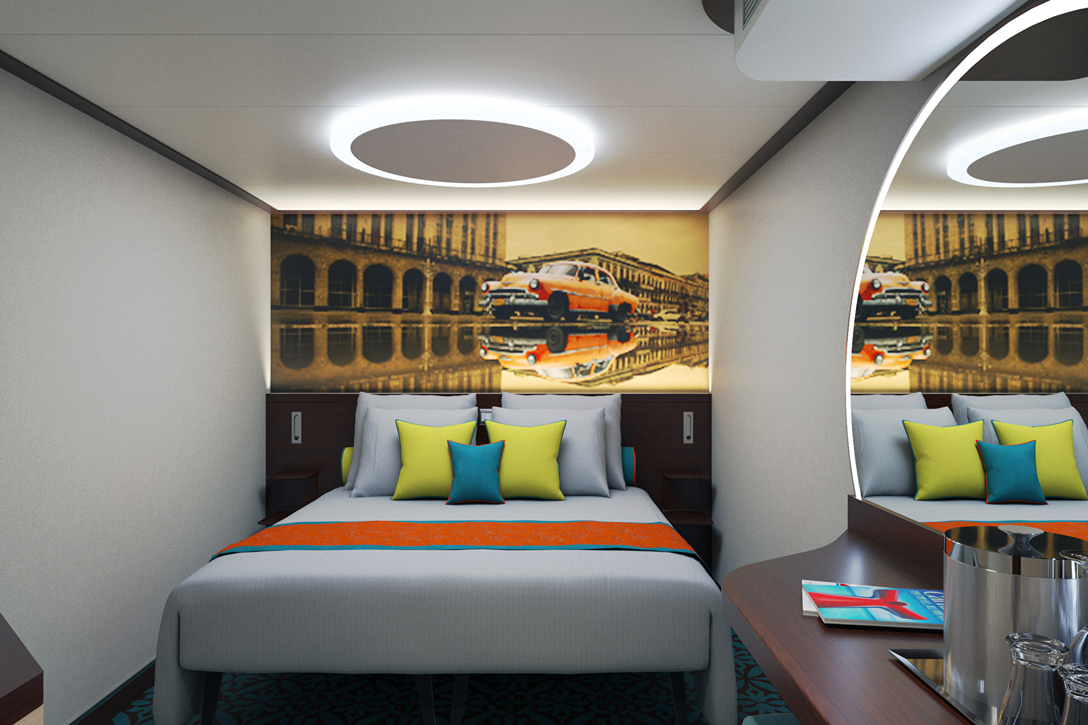 Cloud 9 Spa Interior cabin