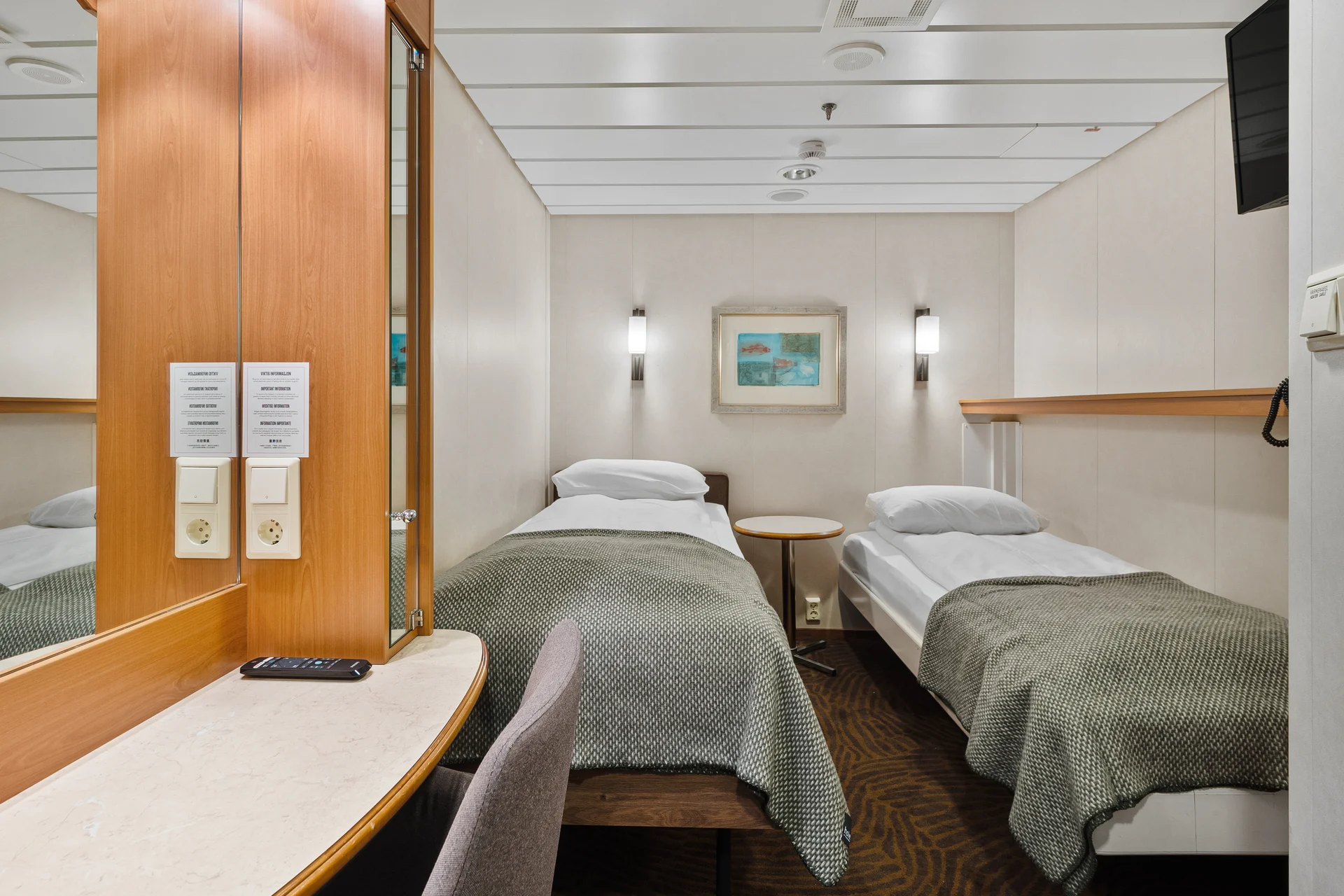 Inside USP cabin