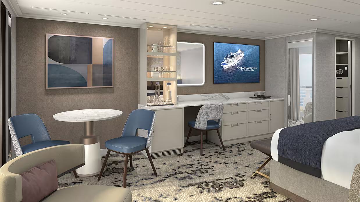 Oceania Suite cabin