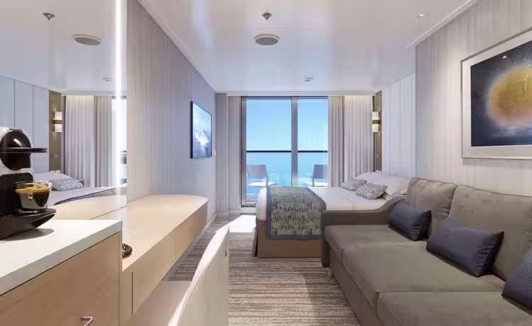 Balcony D1 cabin