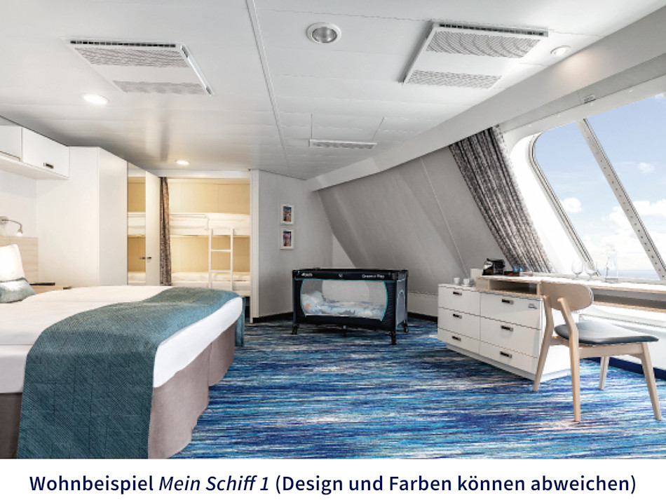 Familienkabine Außen Kategorie A cabin