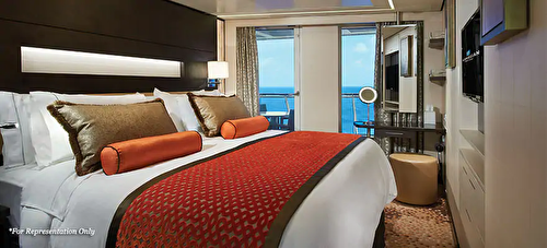 The Haven Aft-Facing Penthouse with Balcony
