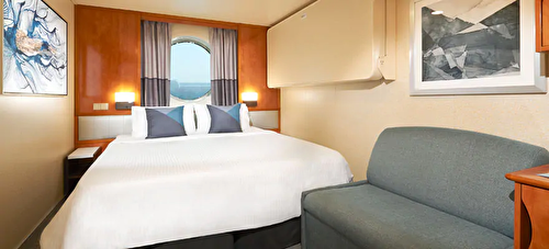 Mid-Ship Oceanview Porthole