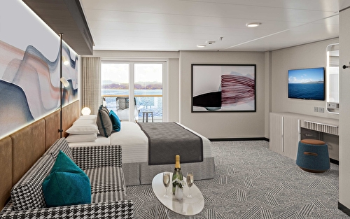Forward-Facing Suite With Large Balcony