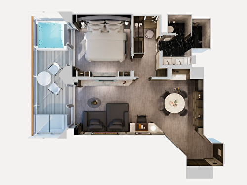 Cove Residences with Whirlpool
