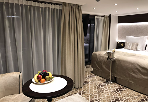 Diamond Deck (Upper) - Deluxe Balcony Suite