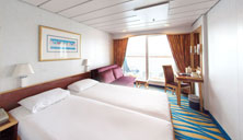 Oceanview Stateroom with Balcony (BA) Oceanview Stateroom with Balcony (BA)