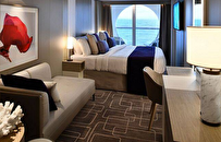 Deluxe Ocean View Stateroom with Veranda Deluxe Ocean View Stateroom with Veranda