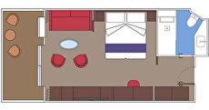 MSC Yacht Club Deluxe Suite