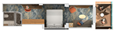 Ocean Suite Floor Plan Ocean Suite Floor Plan