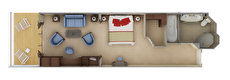 Superior Veranda Suite Floor Plan